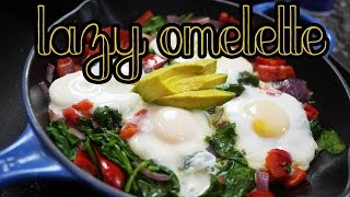 Lazy Omelette  LOW CARB amp PALEO [upl. by Swayne]