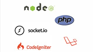 Simple Realtime Message Using SocketIO NodeJS and PHP Codeigniter  Laravel [upl. by Soluk]