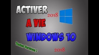 تفعيل وينداوز 10  Activer Windows 10 gratuitement et à vie [upl. by Vasilis]