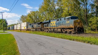 CSX I10427 in Weedsport NY 92824 [upl. by Anawal]