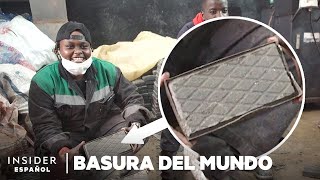 Joven inventora crea ladrillos con residuos de plástico  Basura del mundo [upl. by Oniotna549]