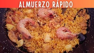 Arroz con mariscos 🥘 Receta muy fácil y sabrosa [upl. by Jaime800]