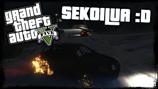 GTA V PC Sekoilua 16  HOT WHEEEEEELS DD [upl. by Kcinimod618]