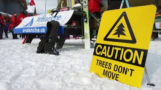 Winter skiing at Apex Mountain Resort British Columbia Canada [upl. by Sasnett]