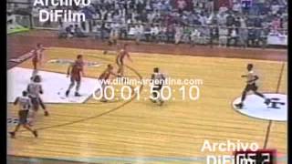 DiFilm  Olimpia de Venado Tuerto Campeón Liga Sudamericana de Basquet 1996 [upl. by Ydnerb]