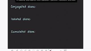 32 Types of dienes [upl. by Enirehtac]