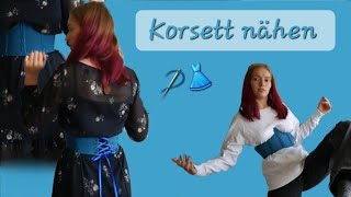 Korsett nähen 👗🪡 Mal wieder [upl. by Nedmac212]