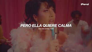 Kali Uchis ft Peso Pluma  Igual Que Un Ángel Letra Español  English Translation  video musical [upl. by Suilenroc]