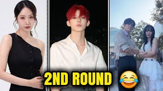 VIVIZ’s SinB Challenges TXT’s Yeonjun For A Rematch After Latest Dance Challenge [upl. by Beckman]