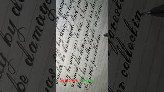 Writing design styleenglish handwriting practiceeasy and fast Handwritingshorts [upl. by Ilagam865]