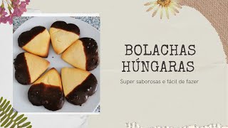 Como fazer bolachinhas Húngaras saborosas e de modo fácil Húngaros Biscoitos bolachas Húngaras [upl. by Herby108]