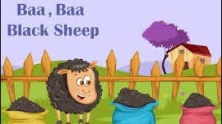 Baa Baa Black Sheep  Nursery Rhymes amp Kids Songs  Kids Rhymes [upl. by Aihsela]