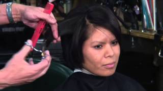 How to Use Thinning Shears on Hair [upl. by Rachelle]