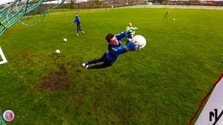 Spécifique Gardien de But Veille de match Vivacité GOALKEEPER TRAINING La Berrichonne Châteauroux [upl. by Eidac]