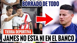 ¡LO BORRARON INSOLITO JAMES RODRIGUEZ NO ESTA EN BANCO DE SUPLENTES CONTRA EQUIPO DE SEXTA DIVISIÓN [upl. by Anovad]