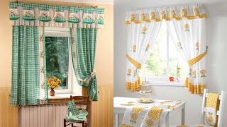 Top 50 Best Kitchen Curtain Design Ideas  Kitchen Curtain Ideas 2022 [upl. by Nwahsem]