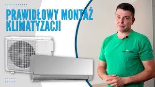 Prawidłowy montaż klimatyzacji  czyli na co zwrócić uwagę jeśli będzie służyła do ogrzewania [upl. by Naul]