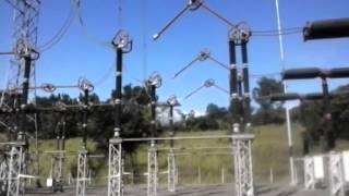 Fechamento seccionadora 440 kv com arco elétrico [upl. by Schalles]