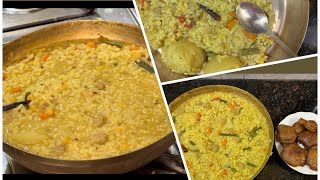 2min Simple masoor dal vegetable khichdi amp pokora recipe weightlosschannel foodytviralvideo [upl. by Archy]