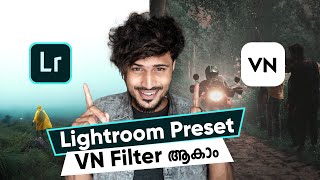 Easily Convert Lightroom Presets into VN Luts for Video Editing [upl. by Gone]