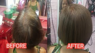 HAIR COLOR WITH BRAZILIAN KERATIN TREATMENT JANE SALON TV [upl. by Farman]