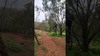 Bottom half of rampage at the goat farm music mountainbikestunts ride [upl. by Enomrej]