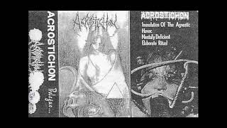 Acrostichon  Prologue 1990 Demo [upl. by Itirp]