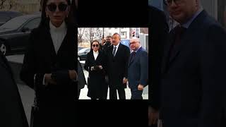 Mr President Ilham Aliyev and first lady Mehriban Aliyeva 🇦🇿🤴👸✌️ [upl. by Filomena]