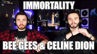 BEE GEES amp CELINE DION  IMMORTALITY 1997  FIRST TIME REACTION [upl. by Orna]