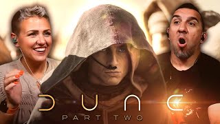 DUNE Part Two 2024 Movie REACTION  First Time Watching  Movie Review [upl. by Anelat]