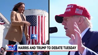 Harris and Trump to debate Tuesday [upl. by Nwahsud]