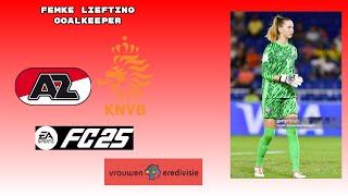 Femke Liefting AZ Alkmaar Vrouwen And Netherlands [upl. by Esinwahs]