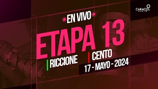 🔴 Giro de Italia 2024 EN VIVO Etapa 13 de 179 kilómetros entre RICCIONE y CENTO [upl. by Elset762]