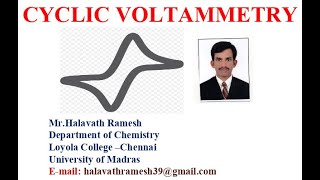 Cyclic Voltammetry [upl. by Luapnhoj560]