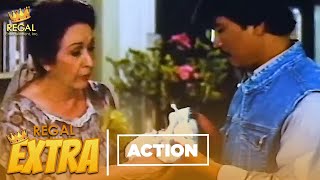 PAMBIHIRA Gloria Romero nilabhan ang baril ni Lito Lapid  Ikaw PaEh Love Kita [upl. by Dorrehs]