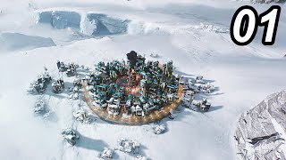 Frostpunk 2  The PERFECT Beginning  Hardcore City Builder From Scratch ENDLESS FULL GAME Part 01 [upl. by Ecinnaj]