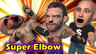 Kattar Super Elbows beats Giga in Epic WAR [upl. by Romito373]