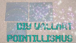 Anleitung DIY Pointillismus  Bilder nur mit Punkten zeichnen [upl. by Livvie]