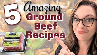 5 of the ⭐BEST⭐ Ground Beef recipes  Easy Winner Dinners [upl. by Lanuk495]