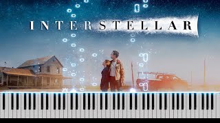 Interstellar  Cornfield Chase Piano Cover FREE MIDI [upl. by High991]