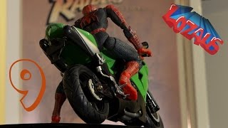 SPIDERMAN STOP MOTION Action Video Part 9 [upl. by Ellednek]