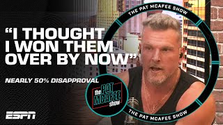 Pat McAfee addresses College GameDay disapproval in new poll  The Pat McAfee Show [upl. by Idna651]