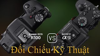 Canon EOS R100 và Sony A9 Một Đối Chiếu Về Thông Số Kỹ Thuật [upl. by Thursby]