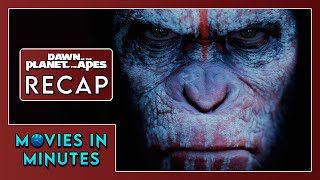 Dawn of the Planet of the Apes in Minutes  Recap [upl. by Lodovico]