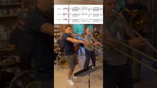 Epic Low Brass Check out this excerpt from our original tune BRASSTEROID ☄️trombone band tuba [upl. by Glassman]