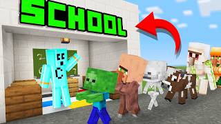 I Opened a School in Minecraft [upl. by Yvad]