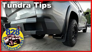 Tundra exhaust tip tips [upl. by Maximo]