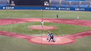 佛教大学 3x2 明治大学 試合ハイライト 全日本大学野球選手権大会 準々決勝 [upl. by Ahsiaa]