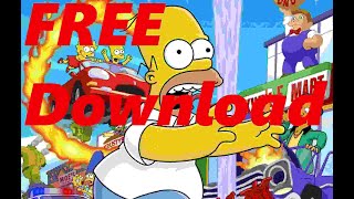 Simpsons Hit amp Run Free Game Download [upl. by Winni]