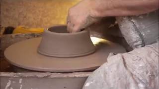 Throwing bonsai Crackpot using sodium silicate Tony Remington [upl. by Nayllij]